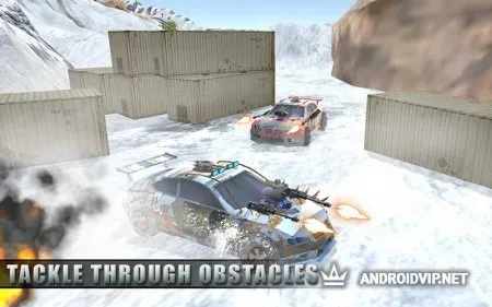 Snow Buggy Car Death Race 3D фото