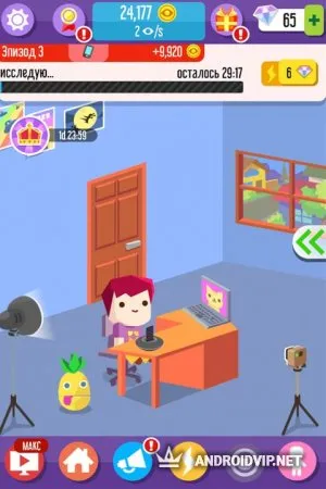 Vlogger Go Viral - Clicker фото 2