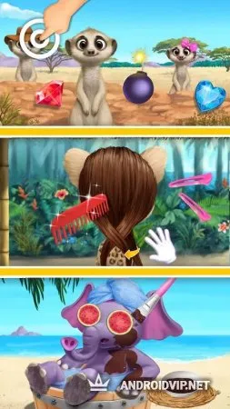 Jungle Animal Hair Salon 2 фото