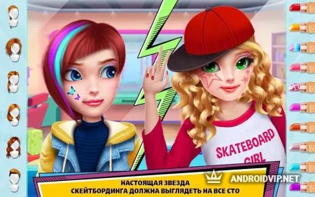 Девушка-скейтер –Стань королевой скейт-парка! фото