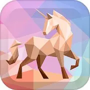 Цвет по количеству - многоугольник