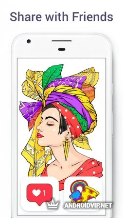 Chamy - раскраска по номерам фото