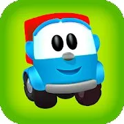 Грузовичок Лева и машинки: детский конструктор