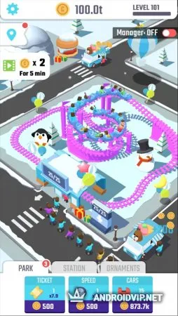 Idle Roller Coaster фото 2