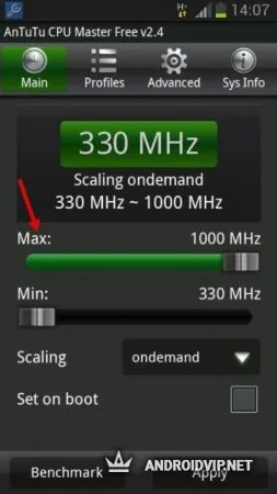 Разгон процессора Android фото 2