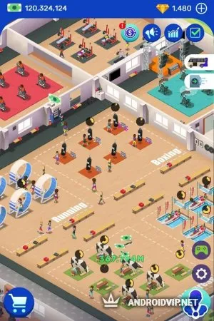 Idle Fitness Gym Tycoon – Workout Simulator Game фото 3