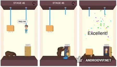 Rescue Cut - Rope Puzzle фото 2