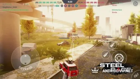 Steel Rage: ПвП шутер битва тачек роботов фото 2