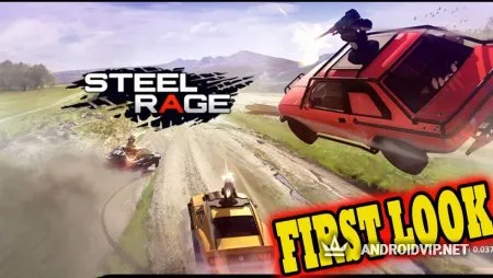 Steel Rage: ПвП шутер битва тачек роботов фото