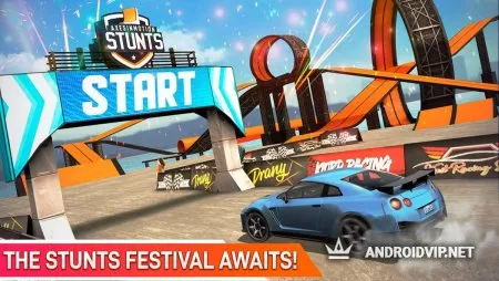 Car Stunt Races: Mega Ramps фото