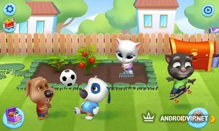 Мой Говорящий Том: Друзья фото