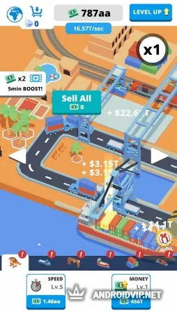 Idle Port Tycoon фото 2