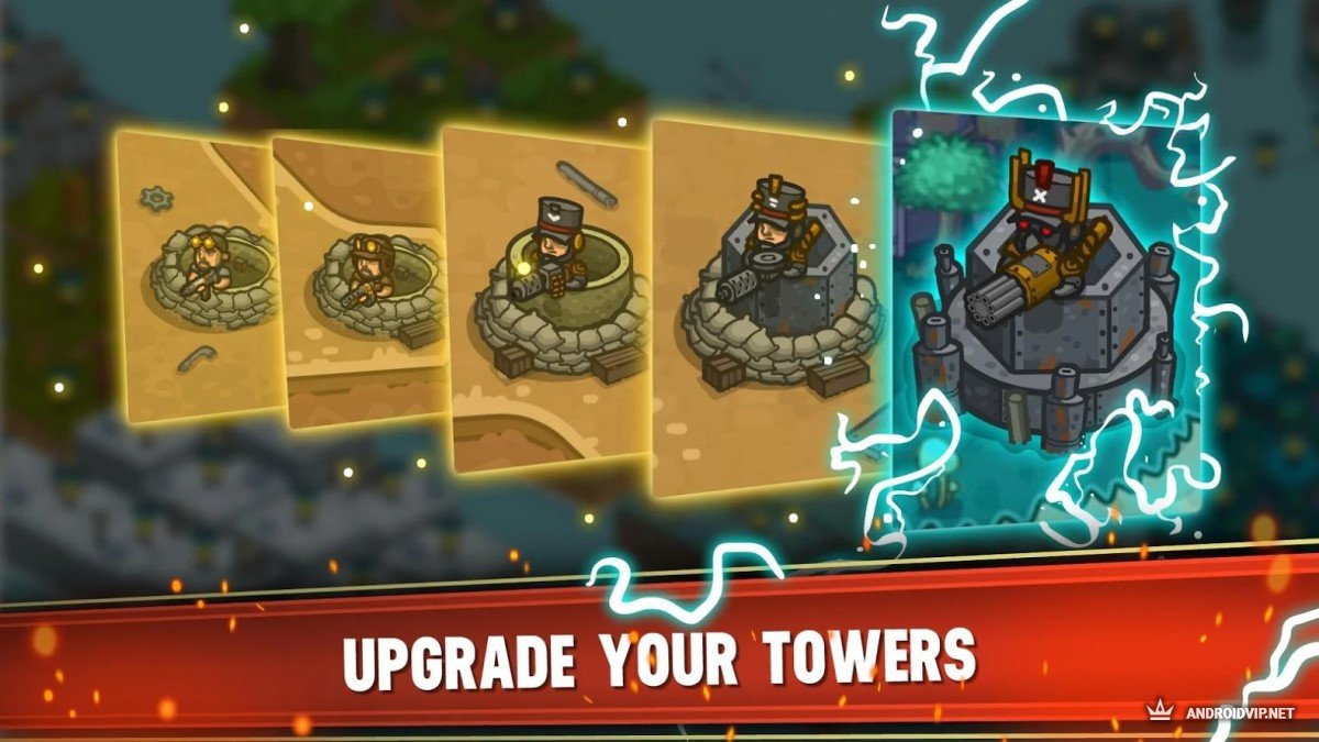 free downloads Tower Defense Steampunk
