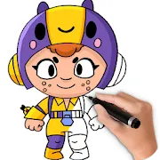 Как рисовать Бравл Старс