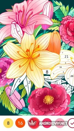 Coloren — Раскраска по номерам и головоломки фото