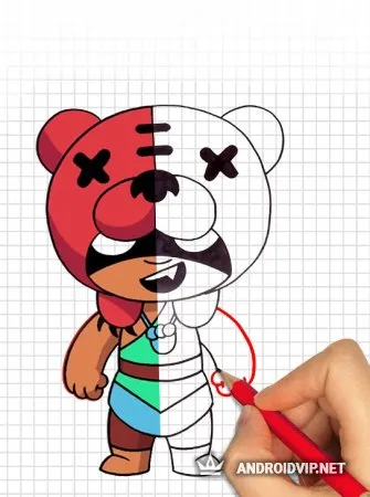 Как рисовать Бравл Старс фото 2