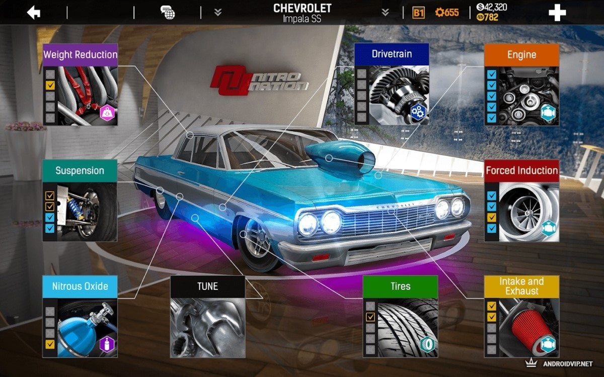 nitro nation drag & drift car racing game