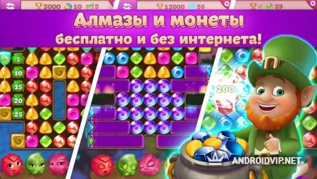 Чародейка - Волшебные Игры Три в Ряд фото