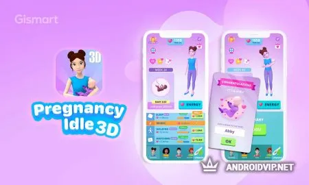 Симулятор Беременности Idle 3D фото