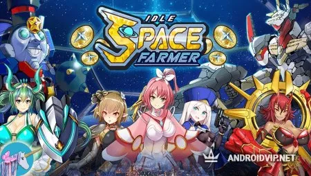 Idle Space Farmer - Waifu Manager Simulator фото