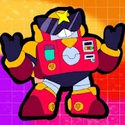 Раскраска для Бравл Старс по номерам