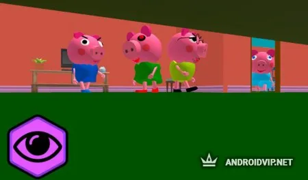 Piggy Neighbor. Family Escape Obby House 3D фото 3