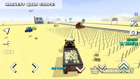 Blocky Farm Racing &amp; Simulator - Тренажер фермы фото 2