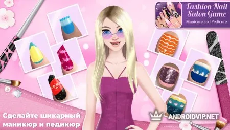 Дизайн ногтей - Салон красоты игры ногти фото