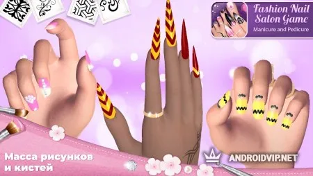 Дизайн ногтей - Салон красоты игры ногти фото 2