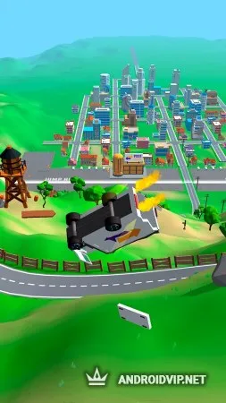 Crash Delivery! Destruction &amp; smashing flying car! фото 2