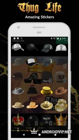 Бандитская жизнь Стикеры фото редактор фото, мем фото 2