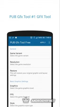 PUB Gfx Tool Free for PUBG фото