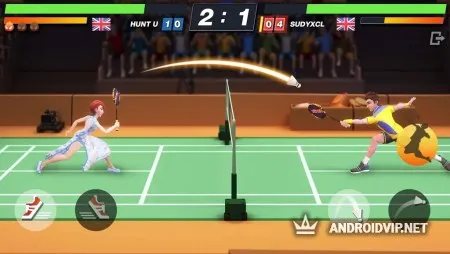 Badminton Blitz, бесплатная спортивная онлайн-игра фото 3