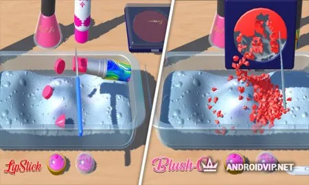 DIY Makeup Slime Maker! Super Slime Simulations фото 3