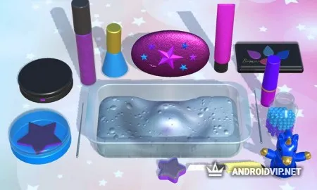 DIY Makeup Slime Maker! Super Slime Simulations фото 2