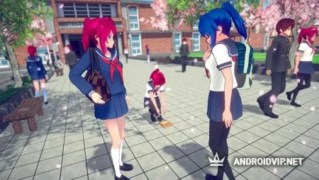 Anime High School Girls- Yandere Life Simulator 3D фото