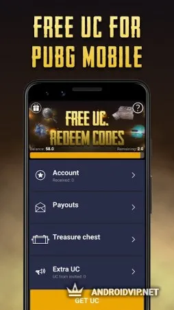 Pubcash - бесплатные UC фото