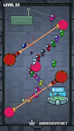 Among Crew: Rope Rescue Us фото