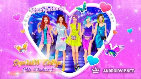 Лучшие Подружки - Колледж Одевалки и Макияж фото