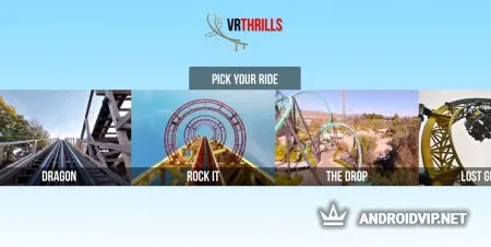 VR Thrills: Roller Coaster 360 (Cardboard Game) фото