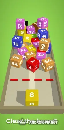 Chain Cube: 2048 3D merge game фото 2