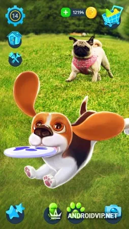 Tamadog - My talking Dog Game (AR) фото 3