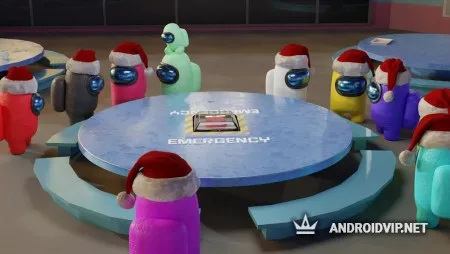 Among Christmas - Among us в 3D фото 2