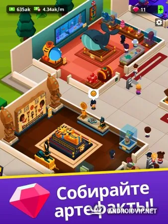 Idle Museum Tycoon: империя искусства и истории фото 3