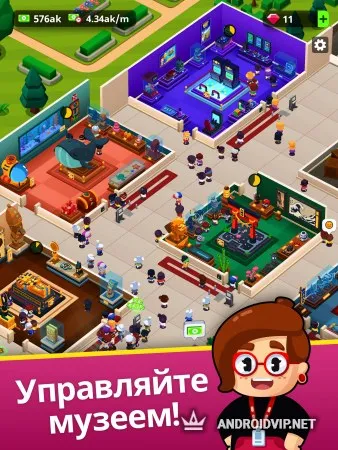 Idle Museum Tycoon: империя искусства и истории фото 2