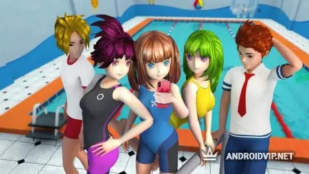 Pretty Girl Yandere Life: High School Anime Games фото 2