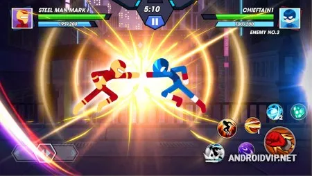 Stickman Fighter Infinity - Super Action Heroes фото