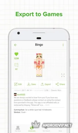 Skinseed for Minecraft фото 3