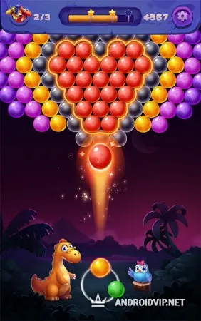 Bubble Shooter: Primitive Dinosaurs - Egg Shoot фото 2