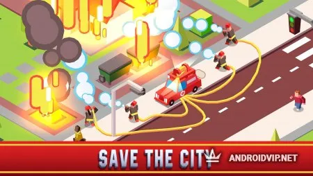 Idle Firefighter Empire Tycoon - Management Game фото